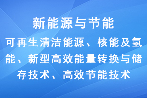 國家重點支持的高新(新能源與節能)技術領域有哪些? 國家重點支持的高新(新能源與節能)技術領域有哪些?