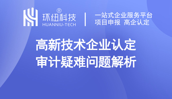 高新技術企業認定審計疑難問題解析 高新技術企業認定審計疑難問題解析