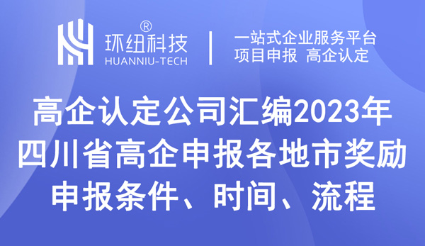 四川省國家高新技術企業認定申報指南