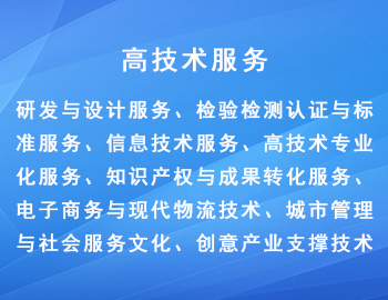 國家重點(diǎn)支持的高新(高技術(shù)服務(wù))技術(shù)領(lǐng)域有哪些? 國家重點(diǎn)支持的高新(高技術(shù)服務(wù))技術(shù)領(lǐng)域有哪些?